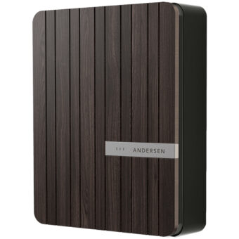 Andersen A2 — зарядная станция 22 кВт, кабель EvoFlek 6,5 м (Charcoal)