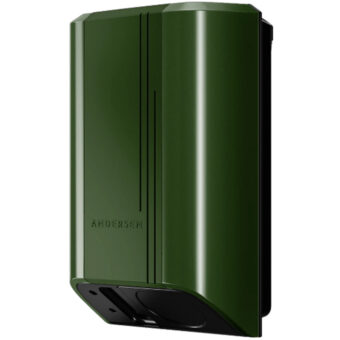 Andersen Quartz — зарядная станция 22 кВт, розетка (Racing Green)